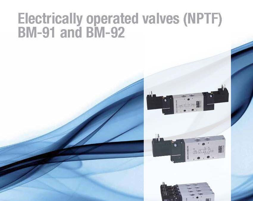 Electronically Operated Valves